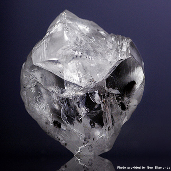 quartz large rough diamond