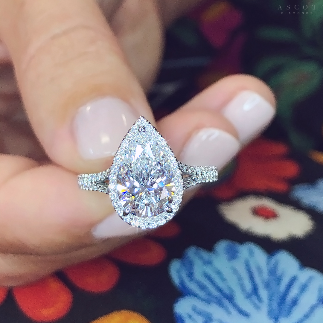 Pear Shape Diamonds – Ascot Diamonds